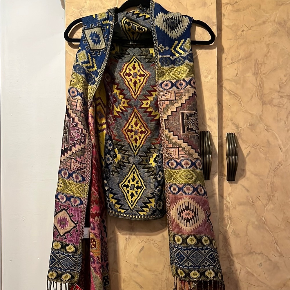 Colorful Shawl Scarf